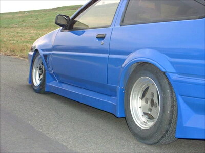 MRC　AE86　トレノ　サイドステップ+ルーフウイング+ダッシュ MRC AE86 トレノ サイドステップ+ルーフウイング+ダッシュ