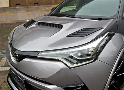 CHR 前期 ZYX10/NGX50 エアロボンネット タイプ１ FRP仕様｜Autostyle