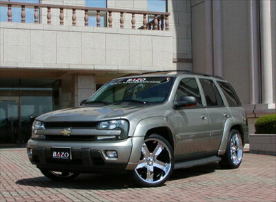 CHEVROLET TRAILBLAZER 2001- オーバーフェンダー 塗装済み|Autostyle