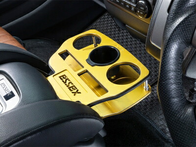 Essex 200ハイエース　ビレットフロントリアカップホルダーセット ハイエース用 ESSEX ビレット リアカップホルダーを販売