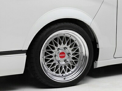 NV350キャラバン E26 2012.06- オーバーフェンダー ABS 塗装取付