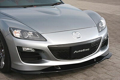 RX-8 SE3P タイプRS/スピリットR MT車 SE-05 フロントアンダースポイラー ピアノブラック塗装済 取付込