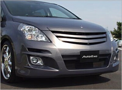MPV LY系 LY-03 フロントバンパー&グリル(ﾊﾞﾝﾊﾟ-&ｸﾞﾘﾙ一体式,ﾌ-ﾄﾞﾄｯﾌﾟﾓ-ﾙ付)要純正ﾌｫｸﾞﾗﾝﾌﾟ 塗装取付込