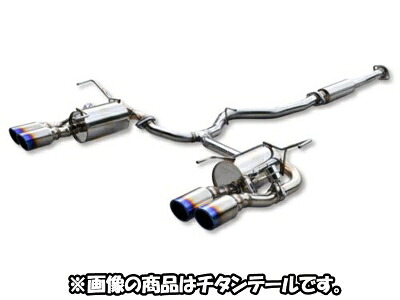 VAB WRX STI EXART iVSCマフラー ステンレステール