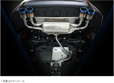 【納期約２ヵ月前後】レクサス UX250h 6AA-MZAH10 EXART ONE マフラー チタン製オーバルテール
