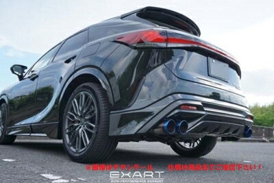 レクサス RX350 5BA-TALA15 モデリスタ製リヤスカート用 EXART ONE マフラー マイルドサウンド チタンテール