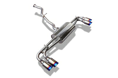 SH35 クラウン クロスオーバー 2.4L ターボ ハイブリッド EXART ONE マフラー チタンテール