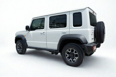 JC74W ジムニーノマド AT車 EXART ONEマフラー 左右サイド出し チタンテール