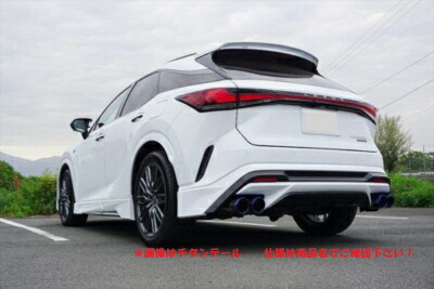 美品　TRDリアディフューザー専用EXARTステンレスマフラー EXART ONEマフラー【F QUAD】 LEXUS RX500h/RX350（TRD製リア