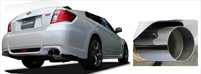 インプレッサ GVF WRX STI 4door A-Line AUTHORIZE A-RM マフラー 取付込