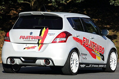 スイフト スポーツ ZC32S AUTHORIZE V マフラー MT車専用 取付込