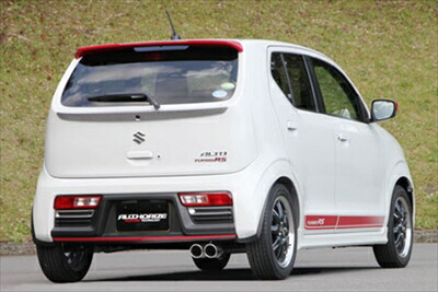 アルトターボ/RS HA36S 2WD専用 AUTHORIZE A-K マフラー BG (バーニンググラデーション) テール