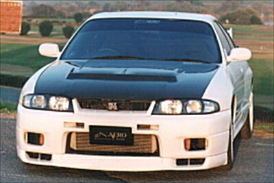 スカイライン GT-R BCNR33 前期 純正 ボンネット 純正ボンネットに戻しました（日産 スカイラインGT‐R・R33