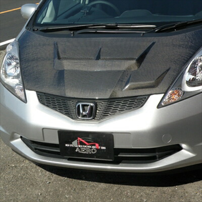 楽天市場】フィット GE系 カーボンボンネット(ノーマル形状) 取付込