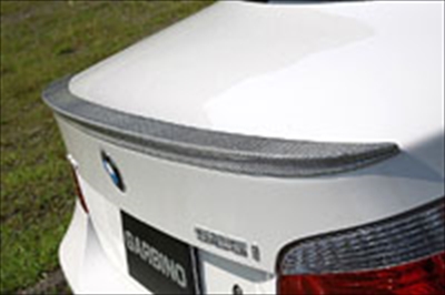 まとめ買い】 BMW E60 M トランクスポイラー カーボン クリア塗装済み
