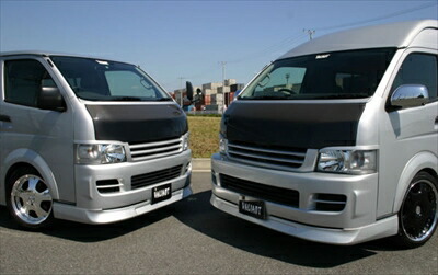 ハイエース 200 標準ボディ ワイパーガード 塗装済み