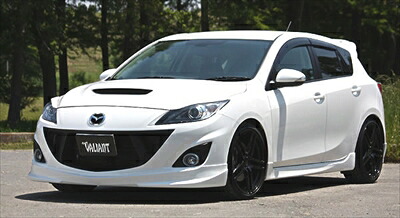 マツダスピード アクセラ BL3FW 前期 (2009/6-2011/8) フロントリップスポイラー