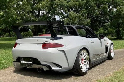 ロードスター ND ノーマルバンパー用 なんちゃってブリスターフェンダー 塗装済み