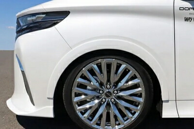 楽天市場】40 アルファード ローダウン フェンダートリム 素地 : Autostyle