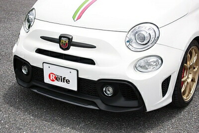 楽天市場】アバルト595用 リアゲートスポイラー FRP製 ブラック塗装済