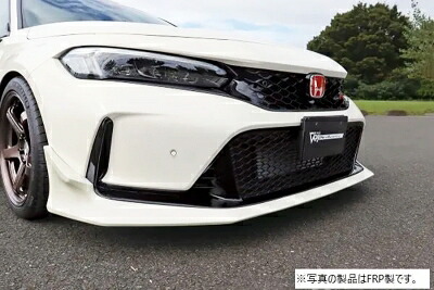 FL5 シビック TypeR グライドリップスポイラー 綾織りカーボン クリア塗装済