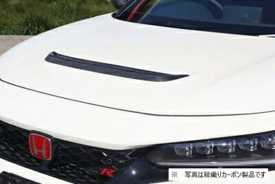 楽天市場】FL5 シビック TypeR ボンネットダクト 平織りカーボン
