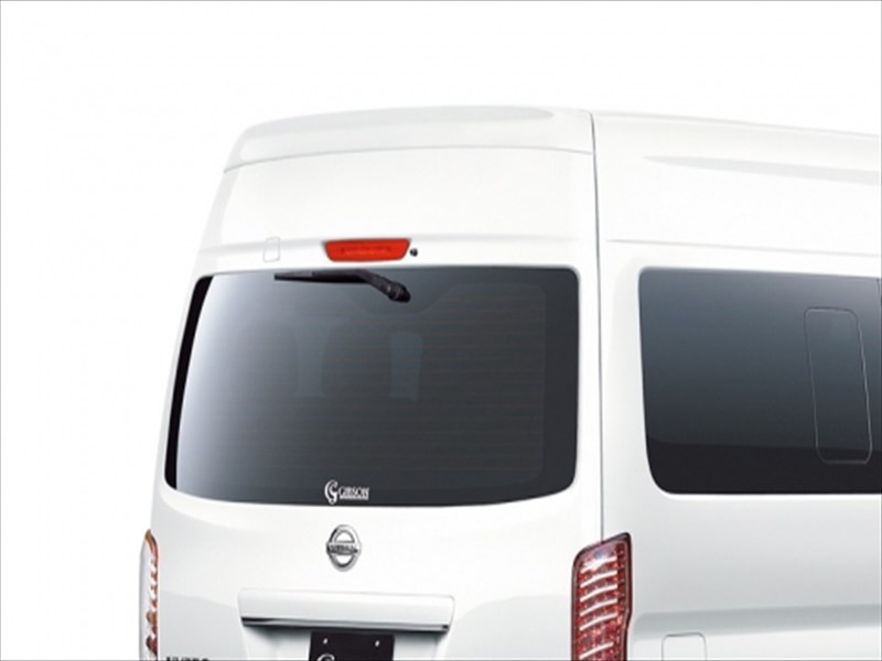 NV350キャラバン ワイドボディー用 リアルーフスポイラー 塗装済み|Autostyle