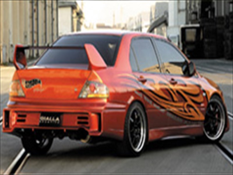 CT9A ランサーエボリューション 8 CORSA REAR BUMPER SPOILER 塗装済み|Autostyle