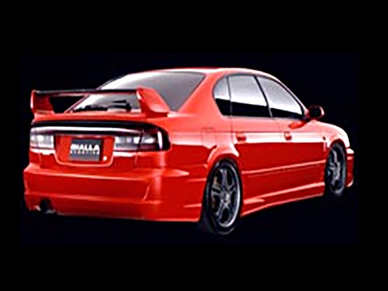 レガシィ BE系 B4 Type-R 「A-D型」 CORSA REAR WING カーボン製 塗装済み|Autostyle