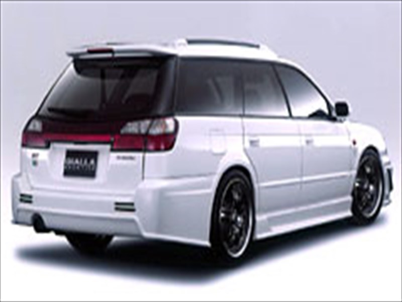 BH A-C D型 レガシィワゴン Type-RR SPORTIVO REAR BUMPER SPOILER 最初の