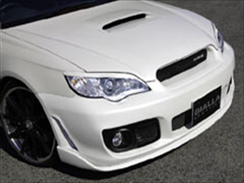 SUBARU レガシィBL5 GIALLA製FRPバンパー 黒