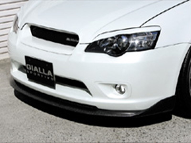 BP5/A-C型 レガシィツーリングワゴン Type-SR SPORTIVO FRONT LIP SPOILER（2.0GT/2.0R用）（カーボン製） クリア塗装済み｜Autostyle