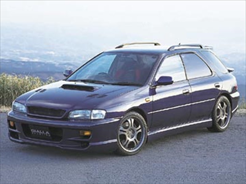 IMPREZA WAGON SPORTIVO FRONT BUMPER SPOILER（1-5型共通 5型ウインカーを使用） 塗装済み｜Autostyle