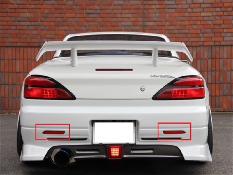 garagemak S15 リアバンパーtype2 ＆LEDリフレクター等付き gmaz000107-000-0a_01.jpg