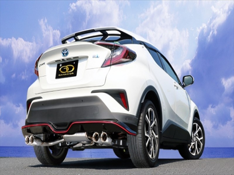 CHR 前期 NGX50 Vertex P.B.S搭載 左右ダブル出しマフラー トヨタ純正 Metallic Style/Sporty Styleエアロ装着車用：ステンレステール 取付込 89,359円