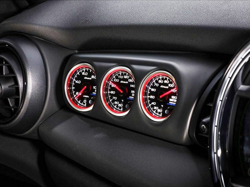 BMW MINI F55/F56/F57 トリプル・メーター・ホルダー Φ52
