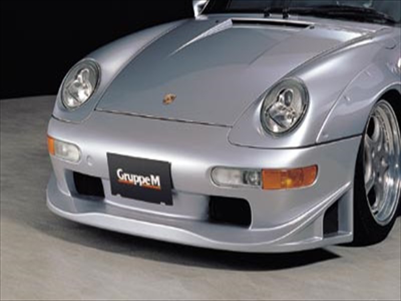 PORSCHE 993 GT2 & RSR フロントバンパースポイラーバージョン2 カーボン