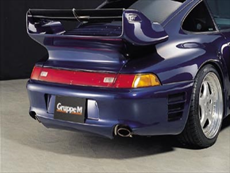 PORSCHE 993 CARRERA リアバンパー カーボン 取付込