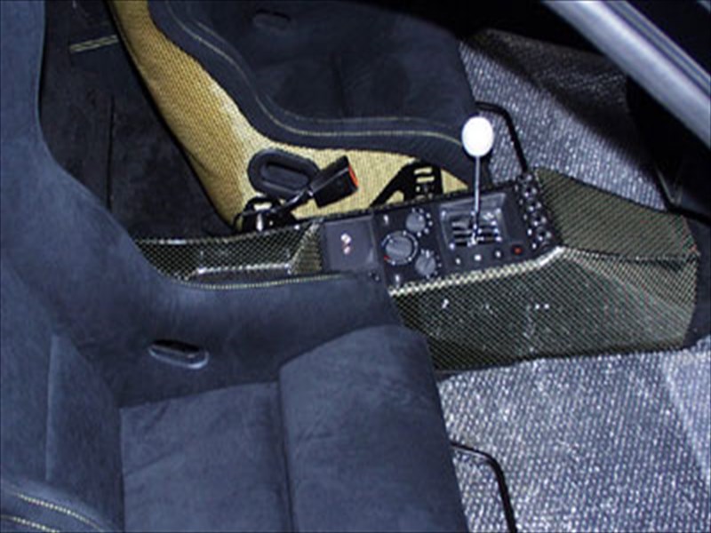 F355 センターコンソールボックス カーボン