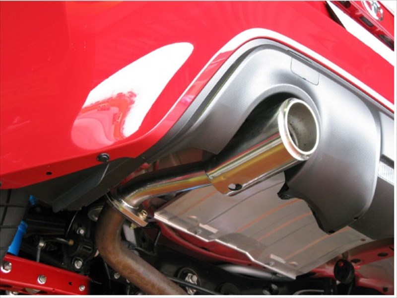 楽天市場】BLOOD SPORTS スリップオンEXマフラー トヨタ86 【前期】DBA