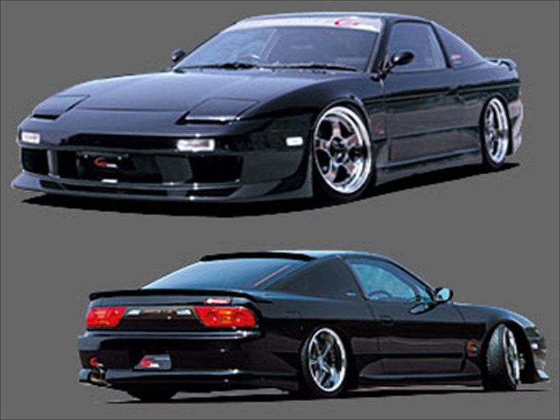 G-FOUR AERO 180SX フルエアロセット(Smoothing) 塗装済み