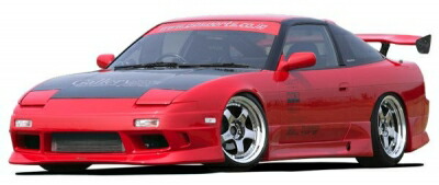 G-SONIC ZERO ONE 180SX フロントバンパースポイラー 塗装済み｜Autostyle