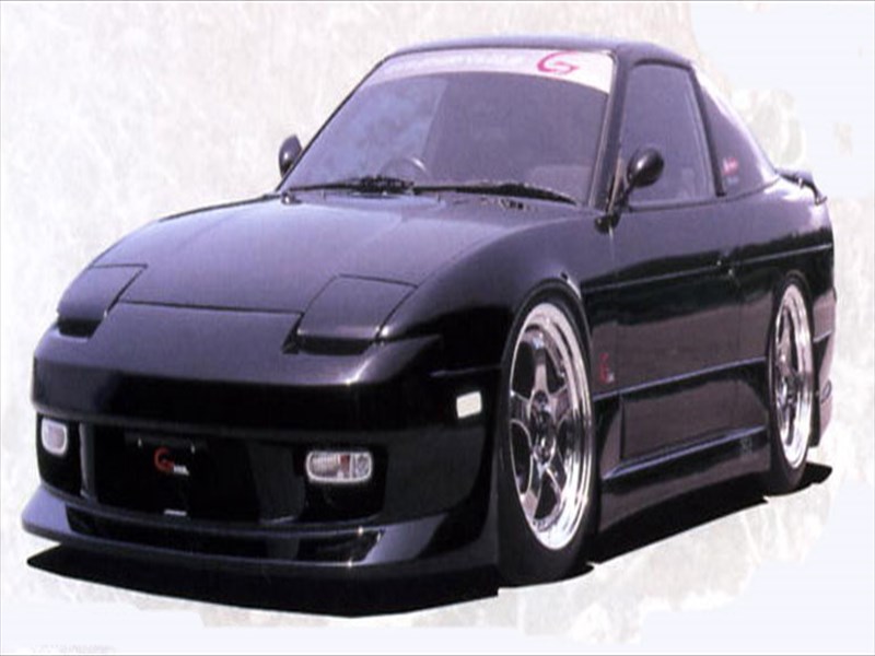 G-FOUR AERO 180SX フロントバンパースポイラー(Smooth) 塗装済み