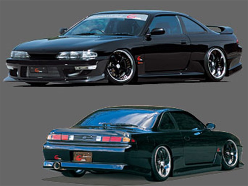 G-FOUR AERO S14後期 フルエアロセット 塗装済み