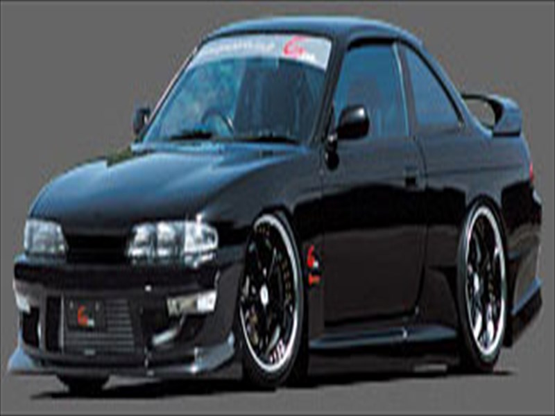 G-FOUR AERO S14後期 フロントバンパースポイラー 塗装済み