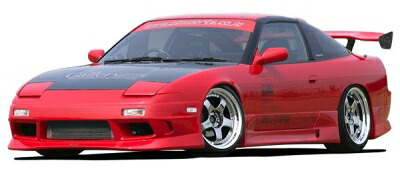 G-SONIC ZERO ONE 180SX サイドステップ 塗装取付込