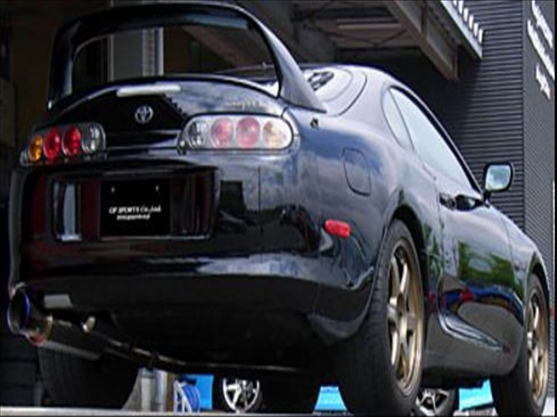 スープラ JZA80 エグザスエボチューンマフラー