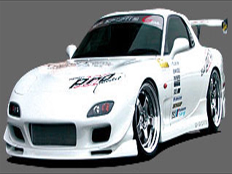 G-FOUR AERO FD3S フロントバンパースポイラー 塗装済み