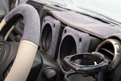 ジムニー JB64 メーターパネル左右2個セット コーデュロイ グレー｜Autostyle