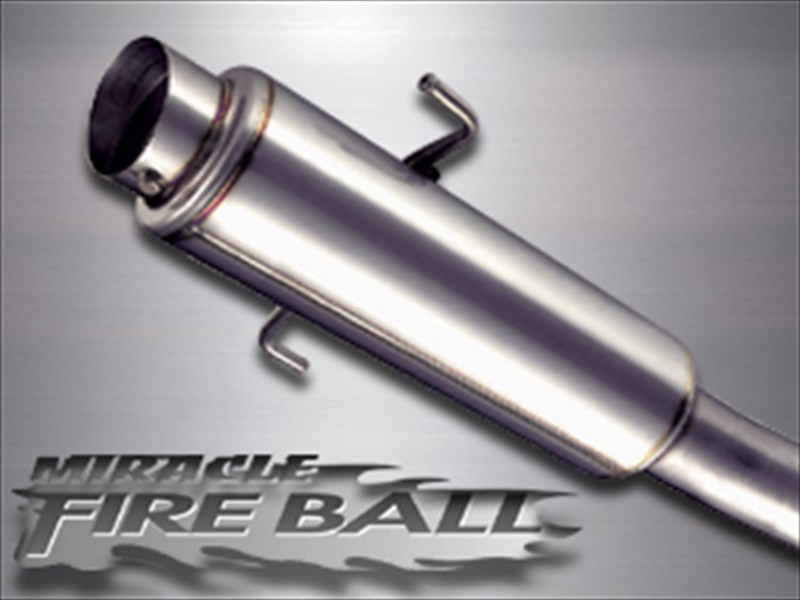 マフラー MIRACLE FIREBALL S2000 GH-AP1 取付込